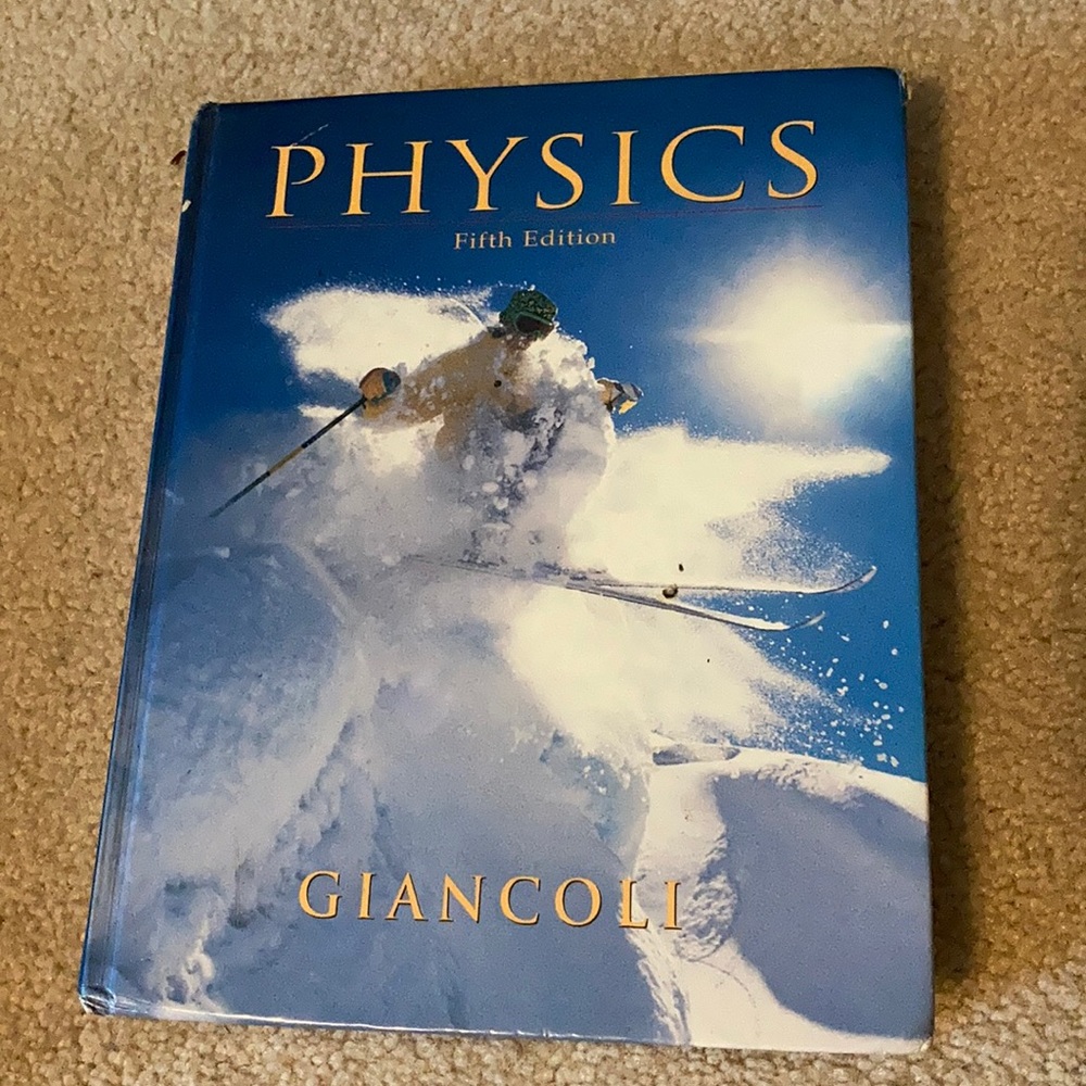 Physics: 5th edition Giancoli